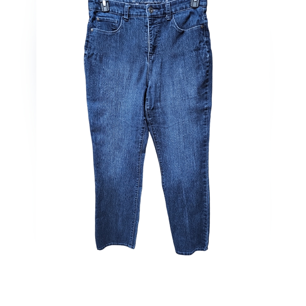 Womens Classic Fit Christopher and Banks Size‎ 8 Denim Jeans
